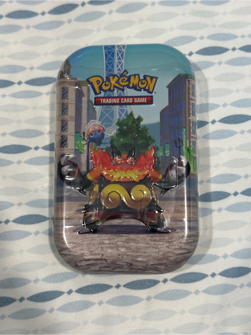 Pokemon TCG Lumiose City Mini Tin Emboar Promo Mega Evolution NEW SEALED In Hand